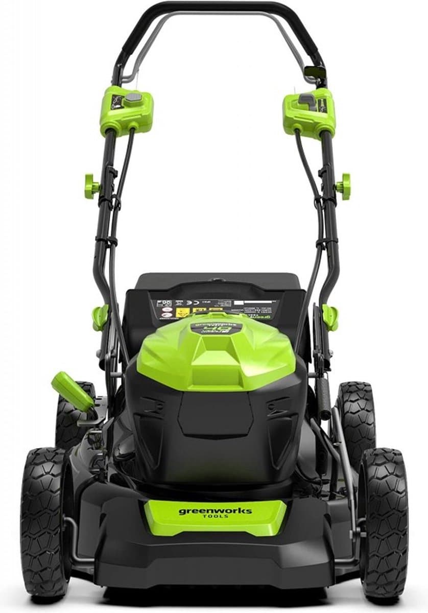 Greenworks Accugrasmaaier 40 volt incl accu en lader GD40LM46SPK4 — afbeelding 1