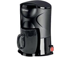 AMiO Koffiezetapparaat Auto Koffiezetter met Mok (24v/250w) Zwart met Autostekker Sigarettenaanstekerplug
