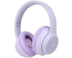 imoshion Kinder Koptelefoon LED - Bluetooth en Decibelbegrenzer - Kinderkoptelefoon Draadloos en Met Draad