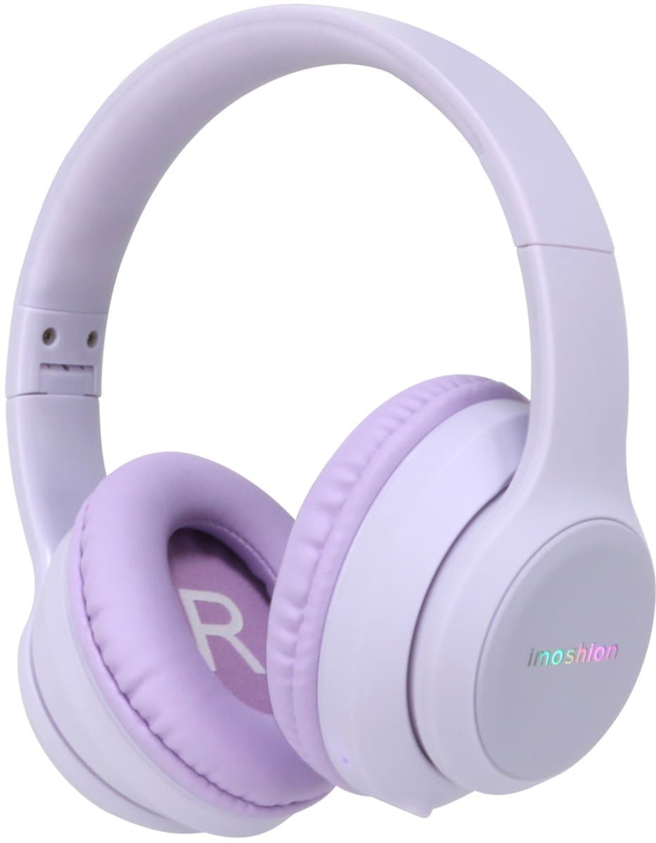 imoshion Kinder Koptelefoon LED - Bluetooth en Decibelbegrenzer - Draadloze Koptelefoon Kinderen — afbeelding 1