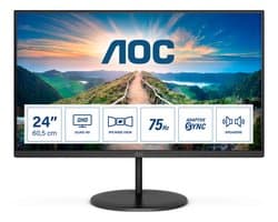 AOC Q24V4EA - QHD IPS Monitor - 24 Inch