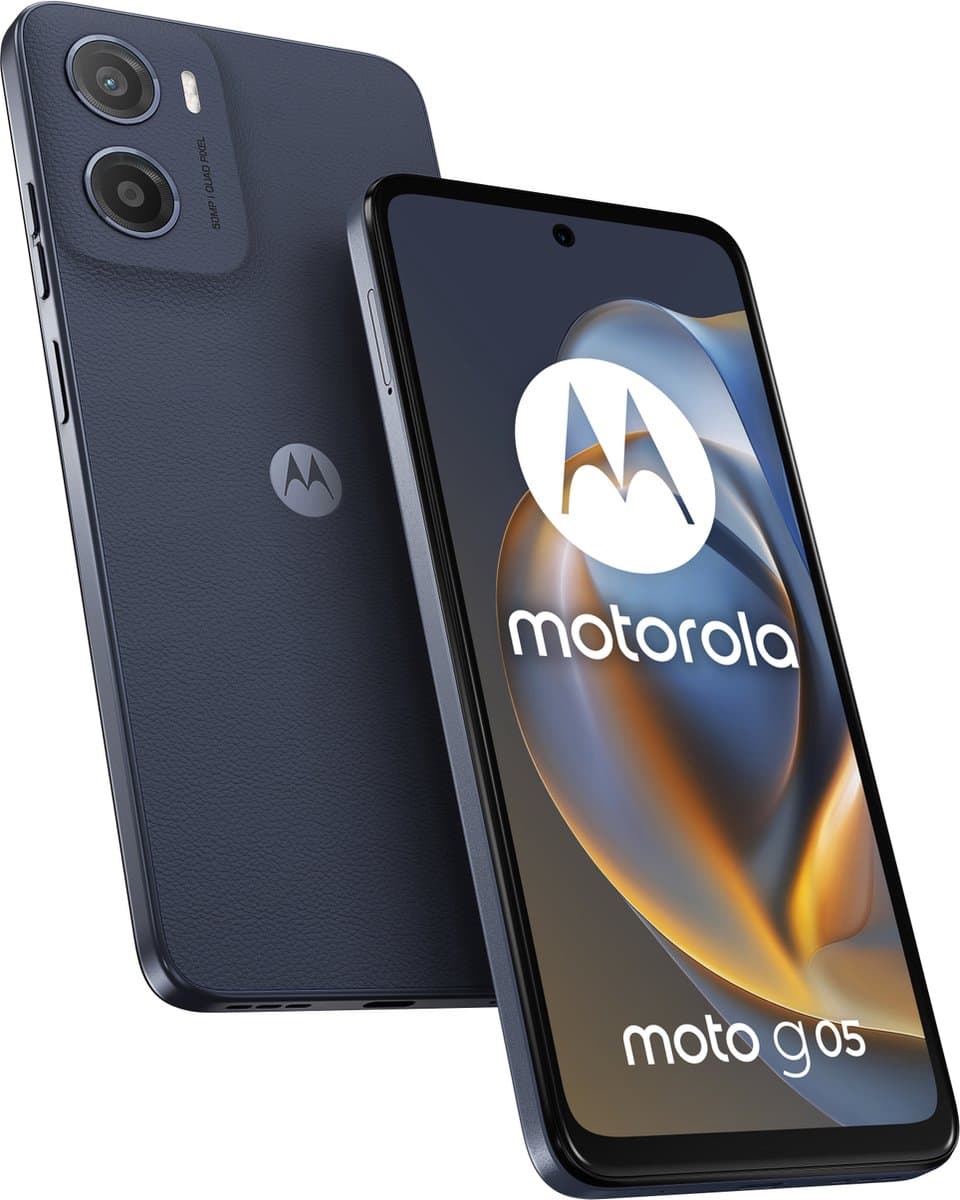 MOTOROLA Moto g05 - 4G - 64 GB Blauw — afbeelding 1