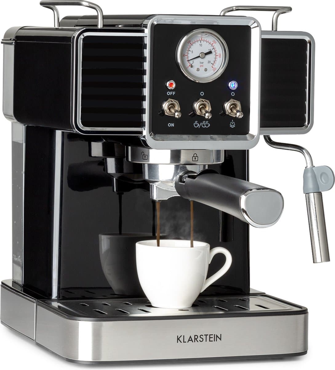 Gusto Classico espressomachine 1350 watt 20 bar druk watertank: 1,5 liter — afbeelding 1