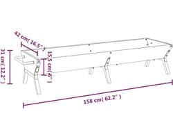 vidaXL - Barbecue - grill- - en - bakset - automatisch - roestvrij - staal