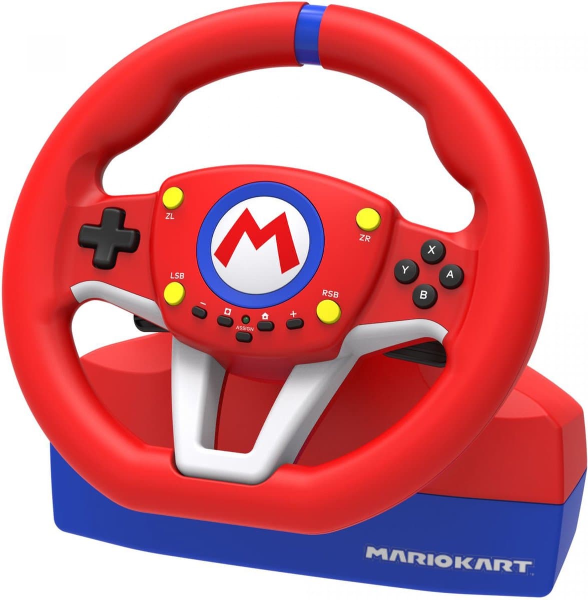 HORI - Mario Kart Racing Wheel Pro Mini - Nintendo Switch Racing Wheel - Officieel gelicentieerd door Nintendo — afbeelding 1