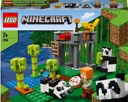 LEGO Minecraft Het pandaverblijf 21158