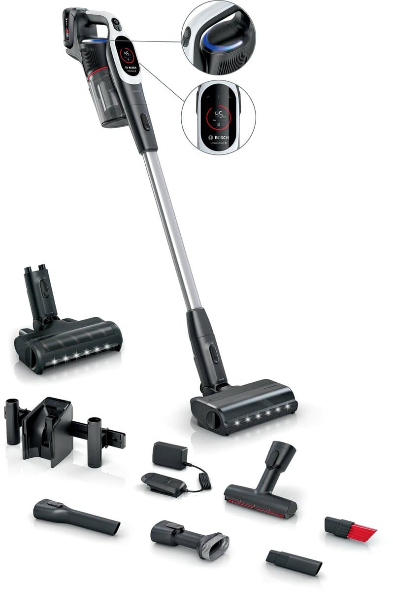 Bosch BXS931WQC Steelstofzuiger Unlimited 9 Serie — afbeelding 1