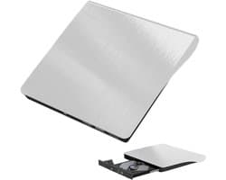 Externe harde schijf - Draagbare opslag - Snelle dataoverdracht - Plug and play - 364 Gram - Wit