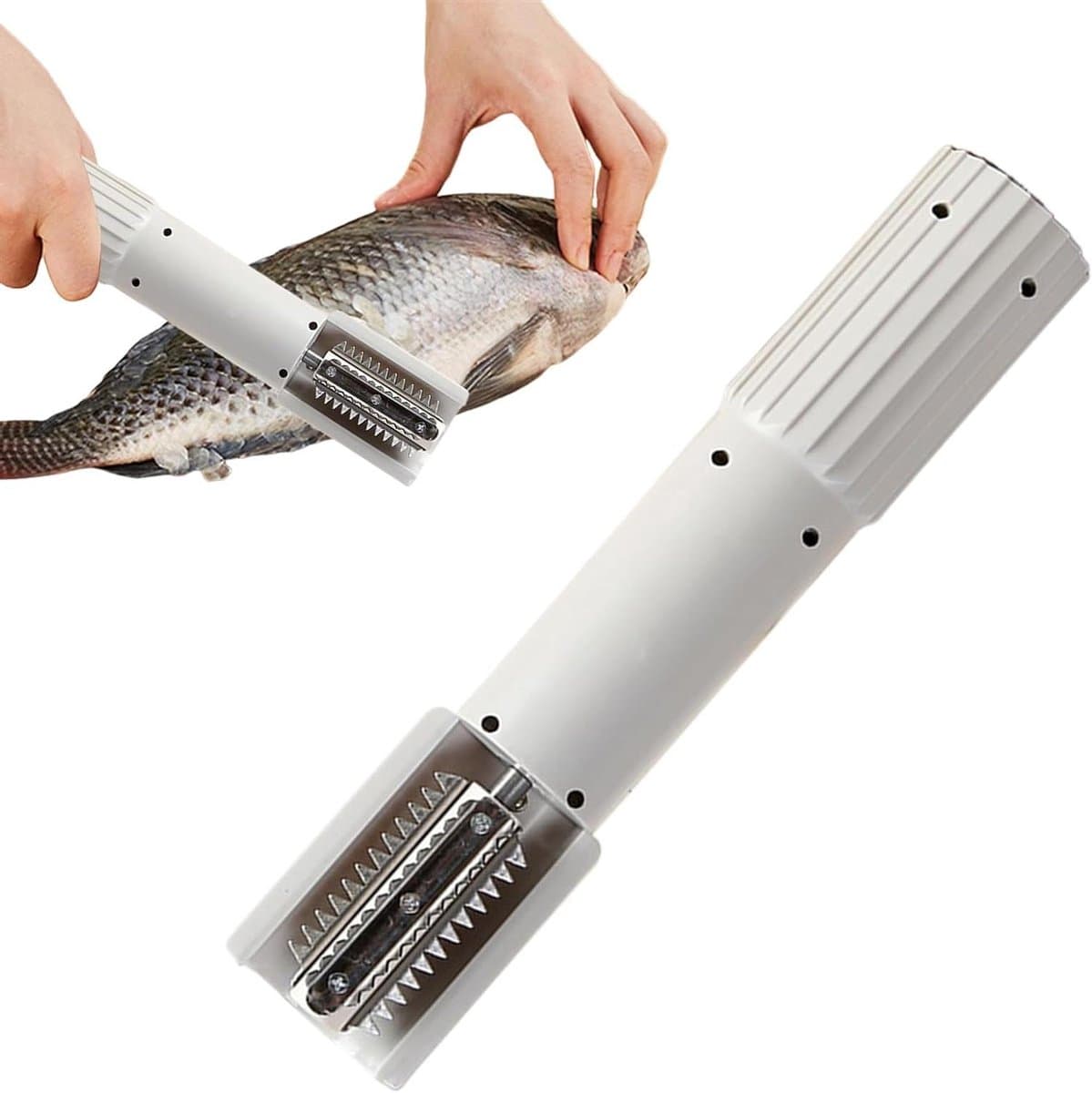 Elektrische Rasp - Keukenmachine - Maaltijdvoorbereiding - Draadloos en Spatvrij - 24.5 cm - Romig — afbeelding 1
