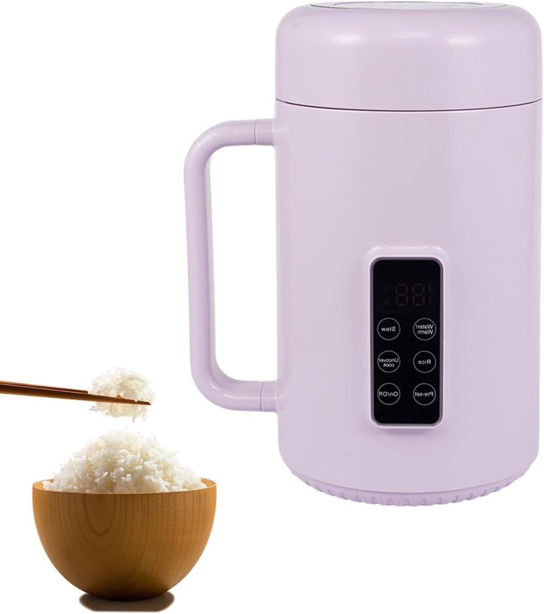 Noodle Cooker, Hot Pot Electric Cooker, 1000ml Portable Electric Pot, Nonstick Fast Noodle Cooker, 500W Travel Electric for Skillet Pasta Shabu Oatmeal Soup Egg — afbeelding 1