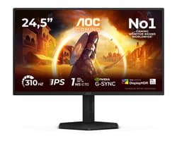 AOC G4 25G4SXU - Full HD Gaming Monitor - 25 inch - 310Hz