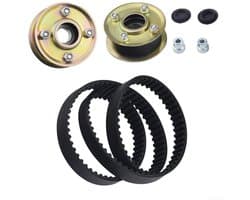 Dailygoods- Maaier Katrol Verbeterde Prestaties - Riemset - Compatibel met Toro - 30" Grasmaaier - Brede Compatibiliteit - Voor TimeMaster/TurfMaster