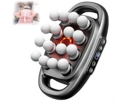 Massagepistool Set - Spierverlichter - Spierherstel Bevorderen - 30 Intensiteitsniveaus - 8/16 Koppen - Zwart