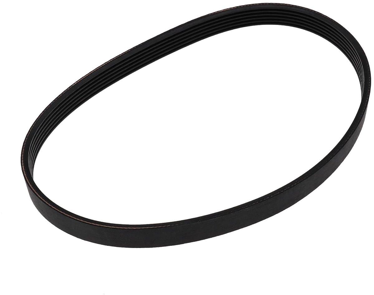 Dailygoods- Aandrijfriem Rubber 14mm Breedte - Gesloten Lus - 490mm Omtrek - Compatibel met Qualcast M2E1032M/M2E1232M - Duurzaam - Slijtvast - Grasmaaierriem — afbeelding 1