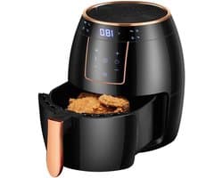 Airfryer 5.5L - Heteluchtfriteuse Olievrij - Gezond Koken - Snelle Luchtcirculatie - 5.5 liter - Rood