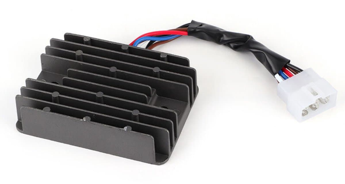 Motorspanningsregelaar gelijkrichter, geschikt voor Honda GX610, GX620, GX670 en GX690 motoren (referentie 31620-ZG5-033 SH711AA). — afbeelding 1