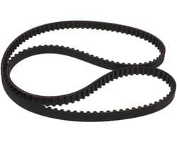 Dailygoods- Gekartelde Riem 1248 mm - Compatibel met Stiga Park 220 95 EL QF - Breedte 12 mm - Tandhoogte 8 mm - Aantal Tanden 156 - Isometrisch Zaagtandpatroon - Grasmaaier Riem