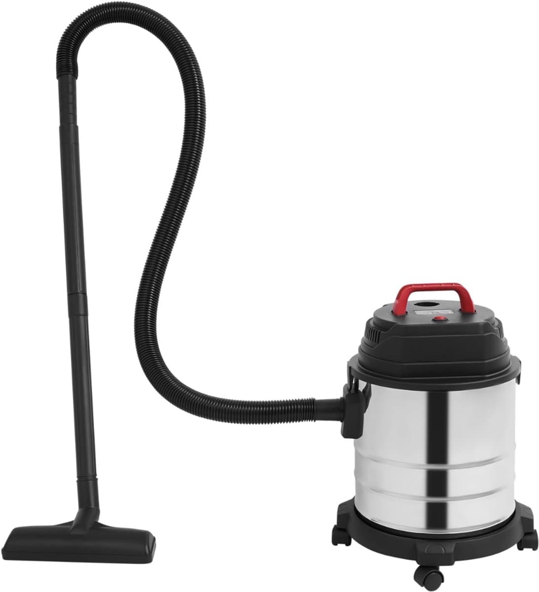 TIM® Karcher - Karcher Stofzuiger - Bouwstofzuiger - Festool Stofzuiger - Bouwstofzuiger Zonder Zak - Zilver/ Zwart - 35cm x 45cm x 35cm — afbeelding 1