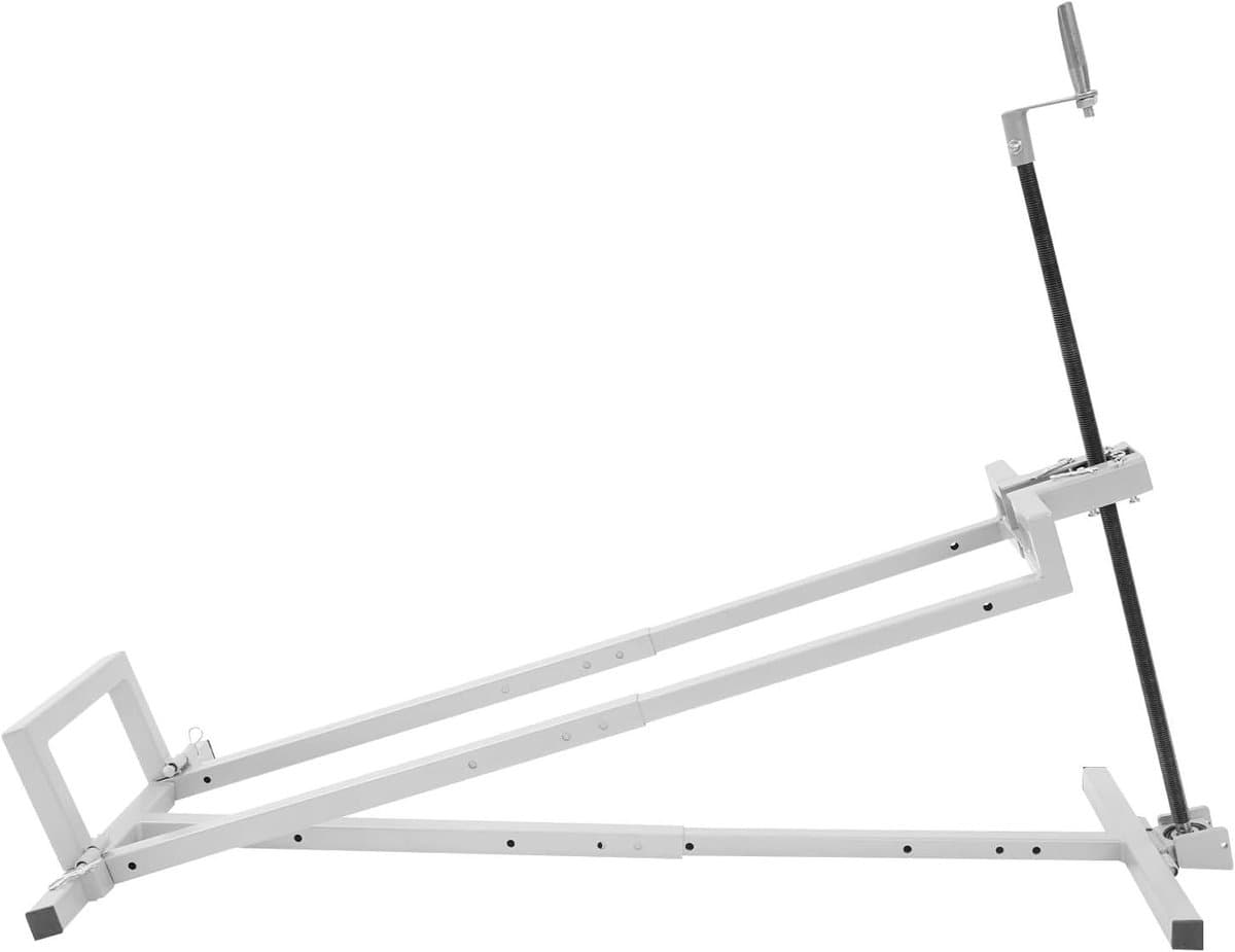 Grasmaaierlift - Hefapparaat Grasmaaier - Onderhoud Uitvoeren - Hoge Draagkracht - 80 x 50 x 93 cm - Grijs en Zwart — afbeelding 1