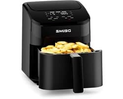 Heteluchtfriteuse - Airfryer - Snelle maaltijden - 8-in-1 functies - 43 liter - Zwart