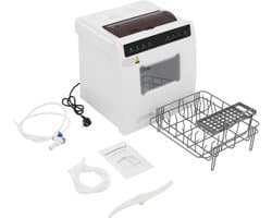 Tafelvaatwasser - Mini vaatwasser - Keuken Efficiëntie - Touchscreen Bediening - 46 x 41 x 46 cm - Wit