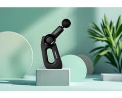 Massage Gun - Spierverlichter - Spierherstel - Multi-hoek Ontwerp - 30 x 12 x 30 cm - Zwart