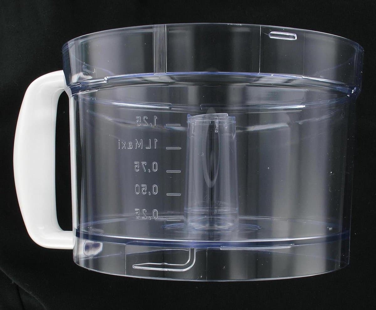 Mengkom - Kom voor keukenmachine - Keukenbereidingen - Inclusief mesjes houder - 15 liter - Wit — afbeelding 1