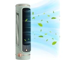Persoonlijke Air Cooler - Mini Airco - Ruimte Koelen - Stille Werking - 21x8x6cm - Lichtgroen
