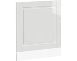 Vaatwasserpaneel 60x1.5x67cm Hoogglans Wit voor Keuken