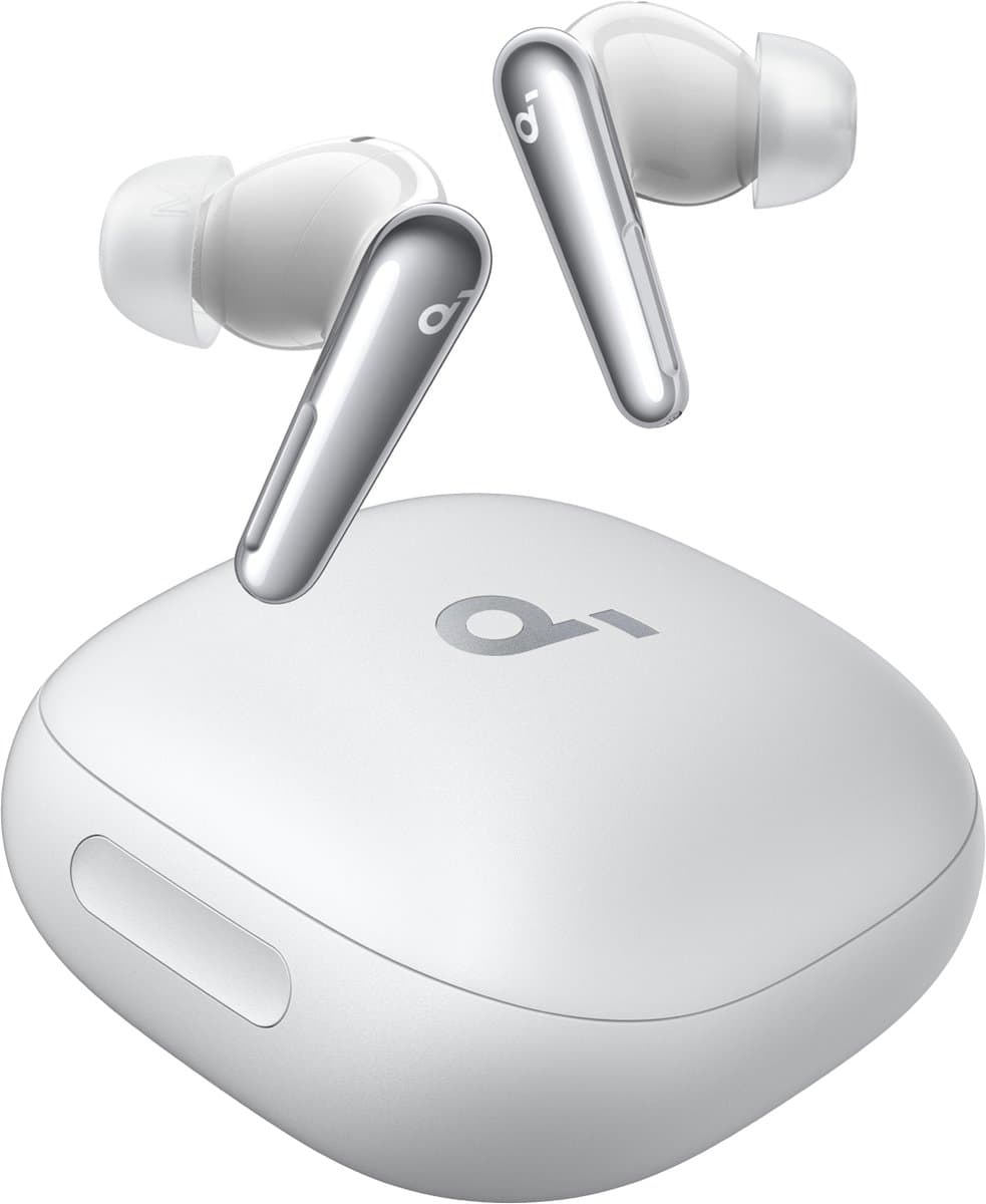 soundcore Liberty 4 Pro van Anker - Draadloze oordopjes met ruisonderdrukking - 7 sensoren - Realtime adaptieve ruisonderdrukking - 2x sneller opladen - Hifi-muziek op studioniveau - 6 microfoons en Al — afbeelding 1