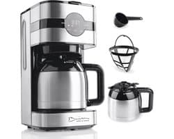 Barista filterkoffiemachine Touch Iso met vacuümkan, LED-touchdisplay, timer