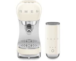 SMEG ECF12CREU Espressomachine Set – Melkopschuimer – 15 bar – Crème – 50’s Style