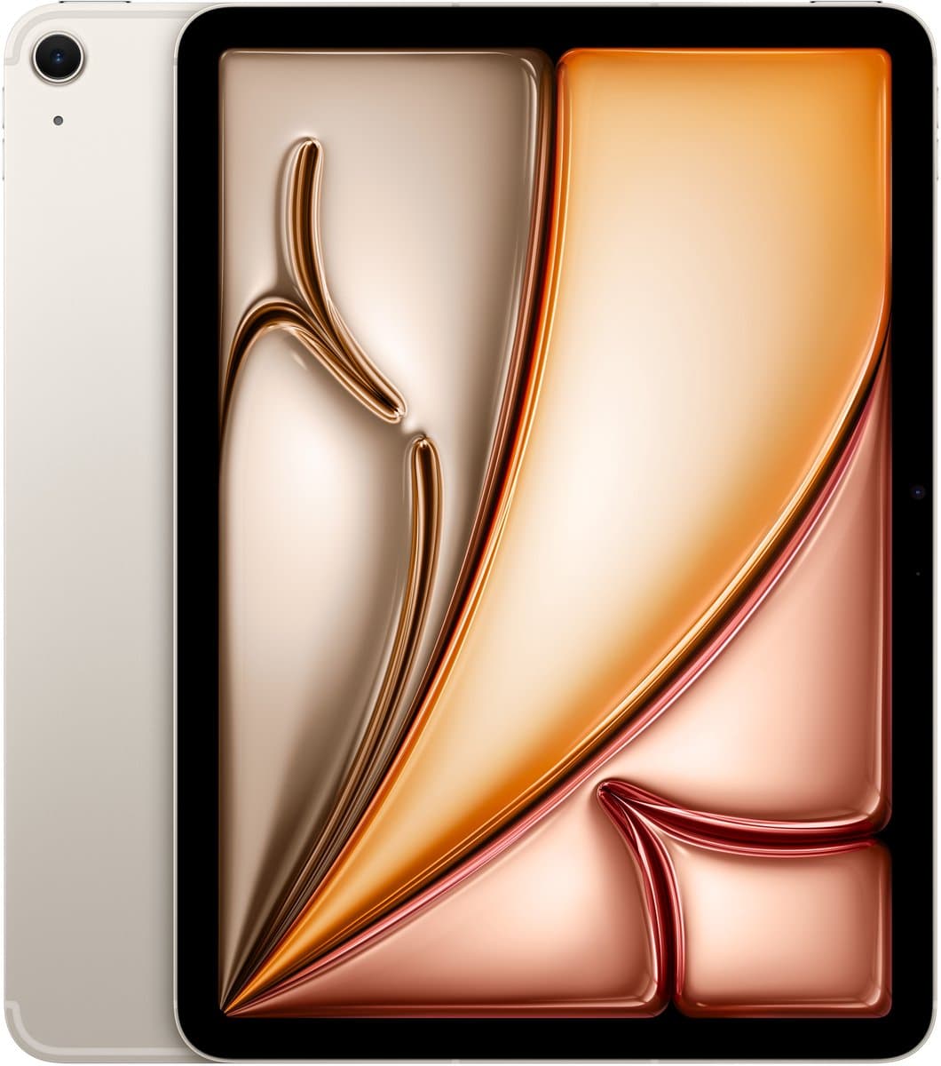Apple iPad Air 5G (2026) - 11 inch - Wi-Fi + Cellular - 256 GB - Starlight — afbeelding 1