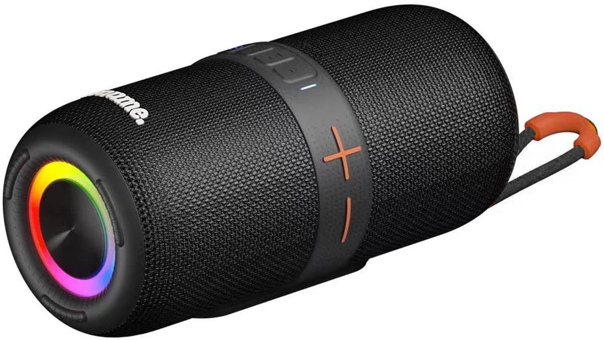 Sonume Base - Draagbare Bluetooth Speaker - 8 Uur Speeltijd - 40 Watt - Draadloze Muziek Box - IPX5 Waterbestendig - Krachtige Bass - Speaker Bluetooth - Bluetooth Box - Portable Speaker - Zwart — afbeelding 1