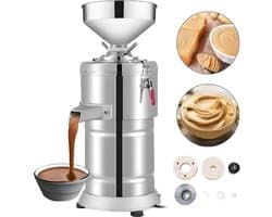 MKSS® Pindakaas Machine - Pindakaas Machine RVS - 1200W - 15KG - Zilver