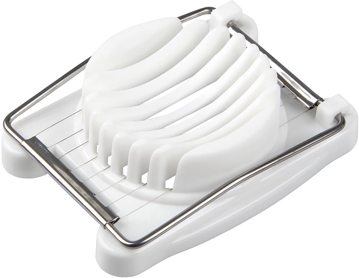 Fackelmann Basic Eisnijder 11x8 cm Wit PP/RVS — afbeelding 1