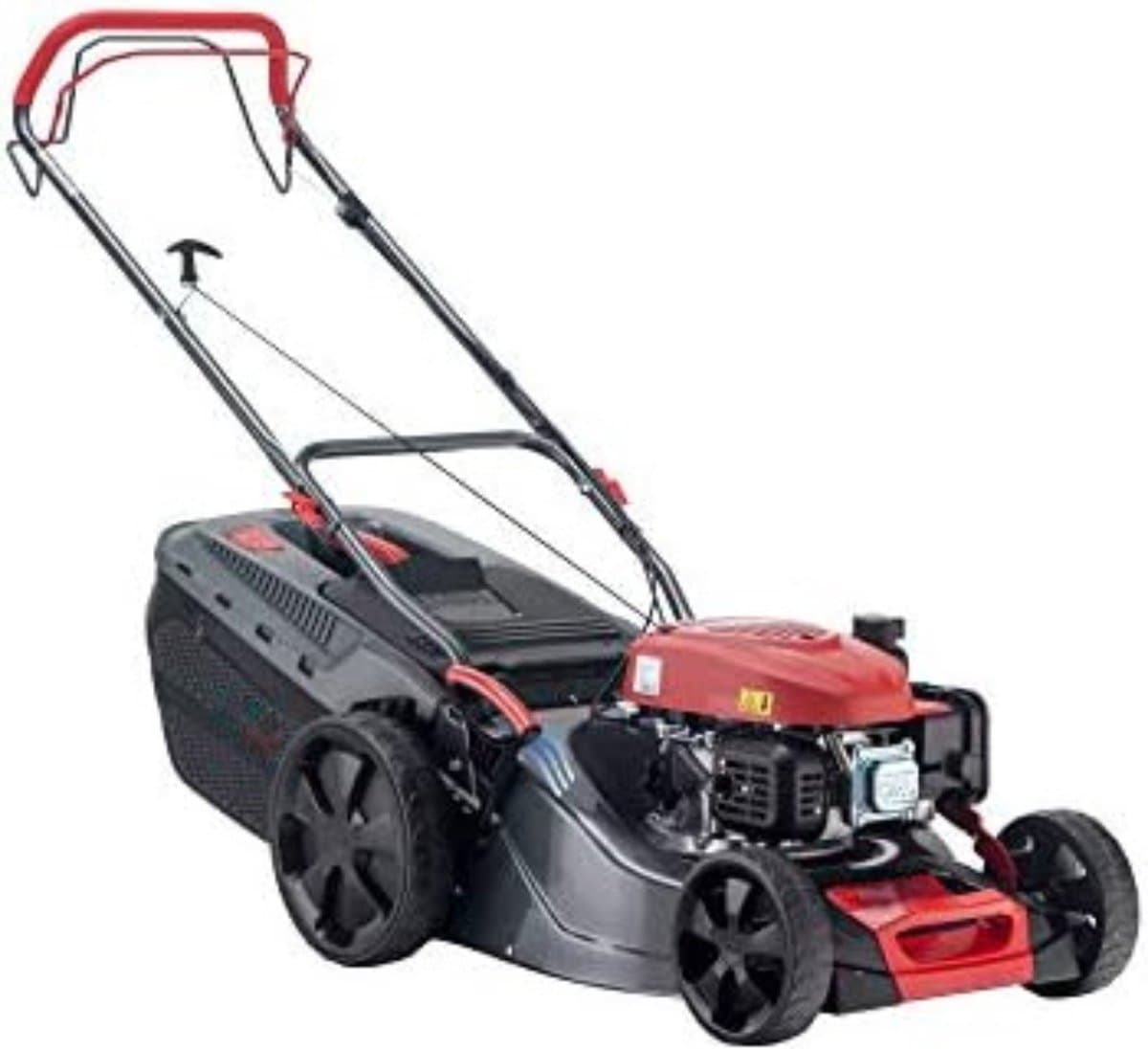 Grasmaaier benzine zelfrijdend - Grasmaaier benzine zelftrekkend - 88 x 59 x 59 cm - 33,4 kg - Antraciet — afbeelding 1