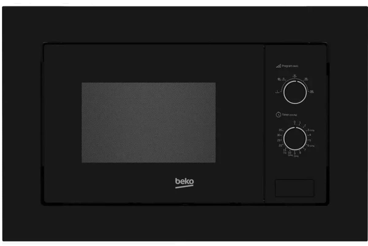 inbouw solo magnetron 20l 800w zwart - beko - BMOB20202B — afbeelding 1