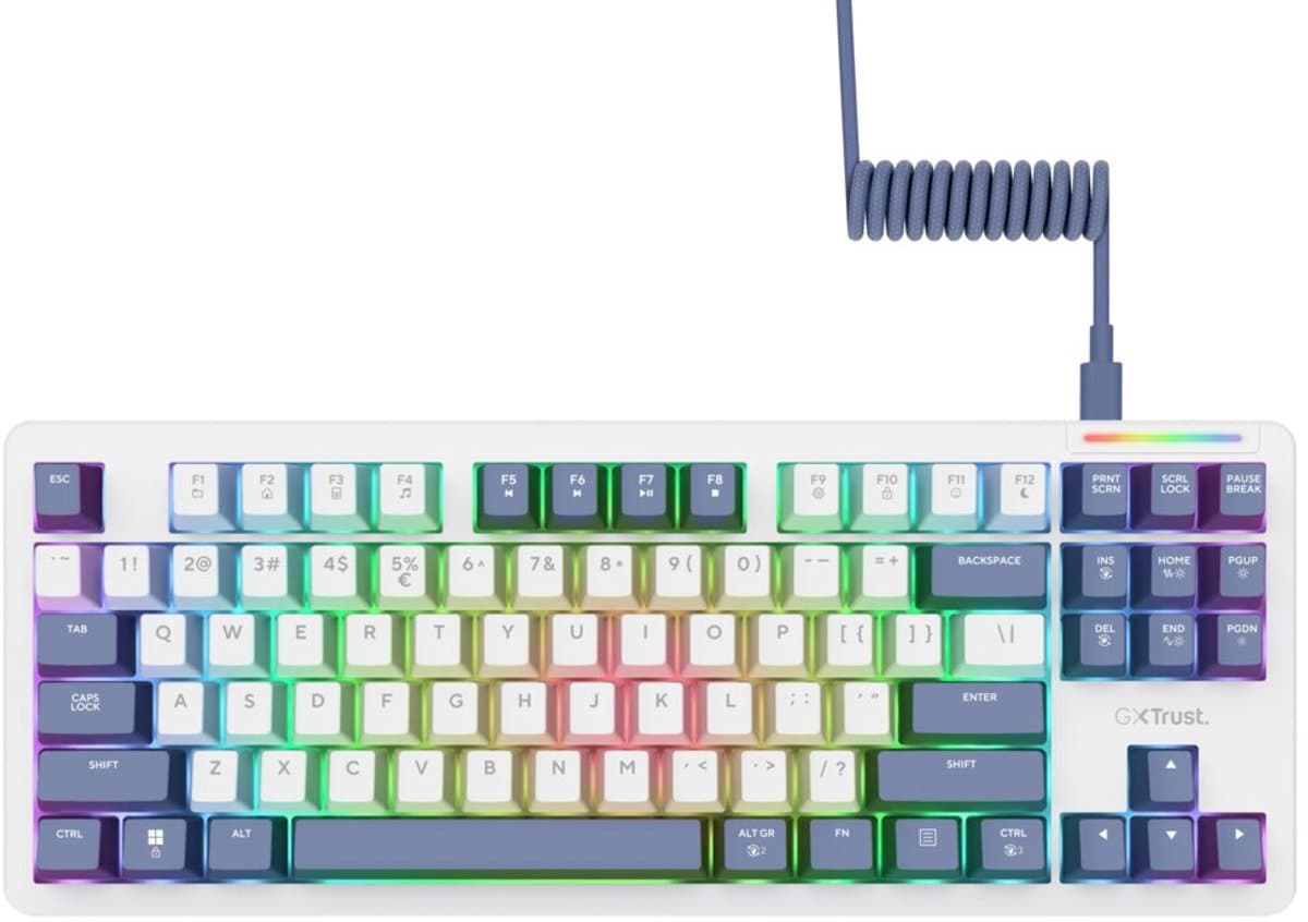 Trust GXT 872 Xyra Mechanisch TKL-gamingtoetsenbord gaming toetsenbord — afbeelding 1