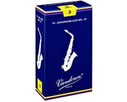 Vandoren Classic Altsaxofoon 2,5 doos met 10 rieten - Riet voor altsaxofoon
