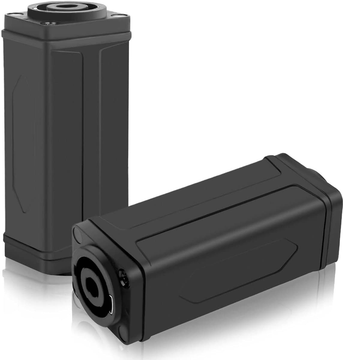 Wecan Professionele audio-luidsprekeraansluiting, NL4FX-koppelingsadapter, stekker op bus, 2-pack — afbeelding 1