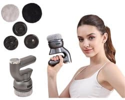 Massage- en schoonheidsapparaat – Professioneel massagepistool – Massageapparaat van aluminiumlegering – Instelbaar in 6 snelheden – Digitaal touchscreen – 1500 mAh – 24 W – Stille werking (45 dB) – 3200 tpm