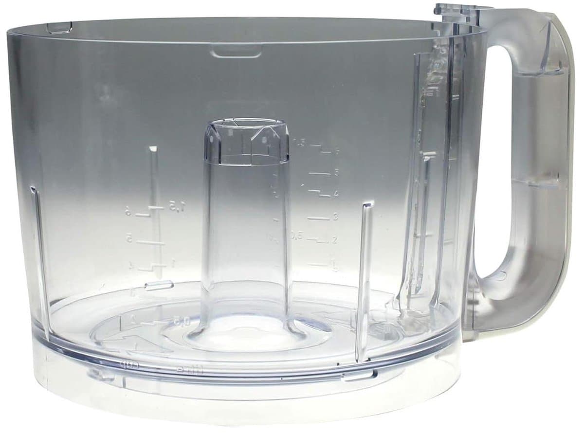 Mixkom - Kom voor keukenmachine - Deeg Mengen - Vaatwasserbestendig - 3 liter - Wit — afbeelding 1