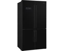 SMEG FQ60NDE - Amerikaanse koelkast - No Frost - Zwart