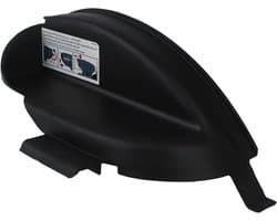 Mulchhoes Grasmaaier - Grasvangstvervanger Mulchkit - Gazon Onderhouden - Efficiënte Grasmaulching - 33 inch Dek - Zwart