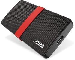 Externe SSD - Draagbare Opslag - Bestanden Overzetten - Compact En Lichtgewicht - 128 GB - Zwart