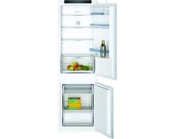 Bosch KIV86VSE2 koel vries combi koelkast 267 liter met 3 vaks vriesvak 177.5cm Vitafresh lowfrost