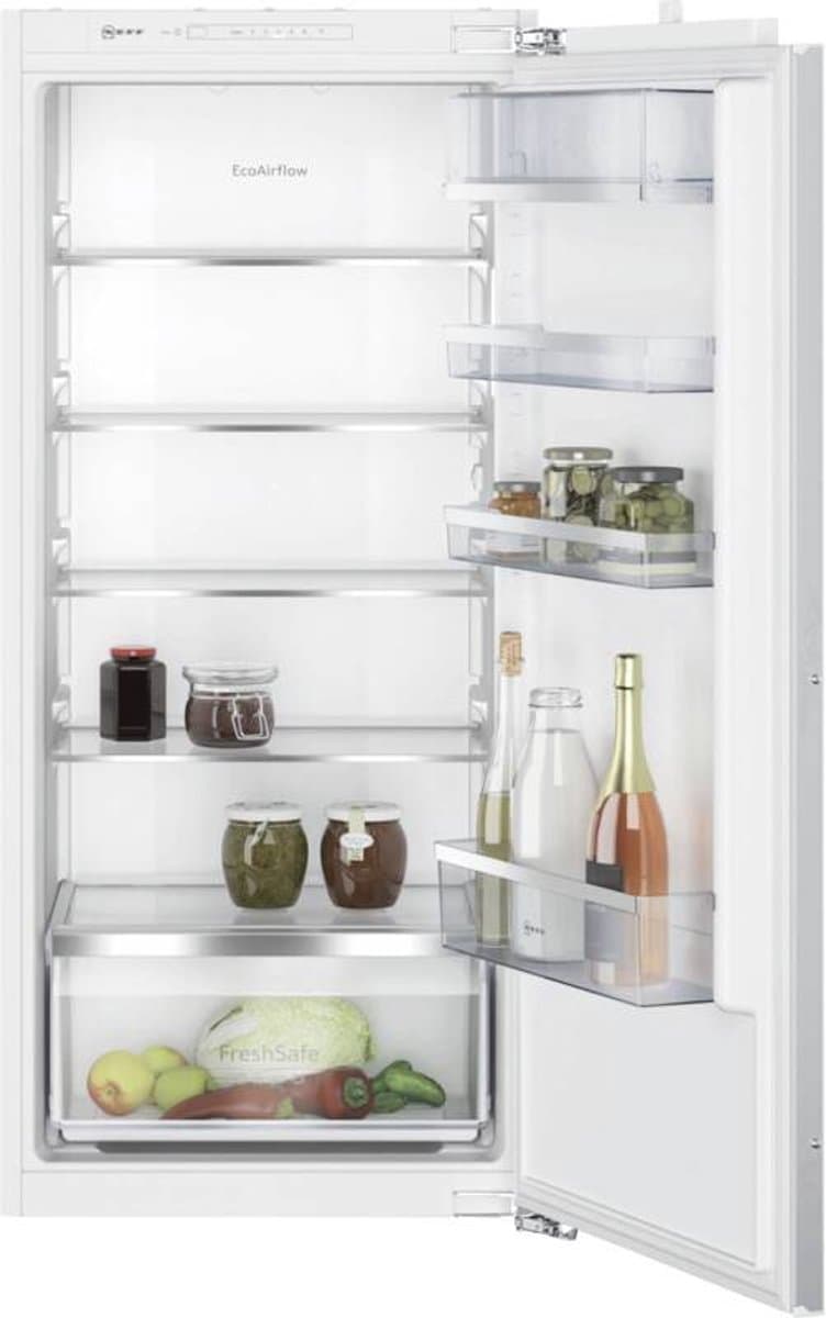 NEFF KI1412FE0 Inbouw Koelkast 122 cm – 204 Liter – Deur-op-Deur – Energieklasse E — afbeelding 1