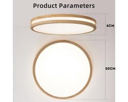 Ronde Dimkrachtige LED Plafondlamp met Afstandsbediening voor Woonkamer en Slaapkamer