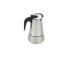 Ertone ERT-MN462 Espressomachine 9 Kopjes | RVS Koffiemachine | Traditionele Stovetop Espresso Maker | Geschikt Voor Gas & Elektrisch